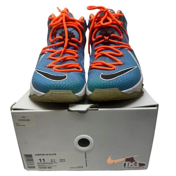 Nike LeBron 12 X11 Elite Elevate 2015‎ Size 11 [724559-488] Elite Series main image 6